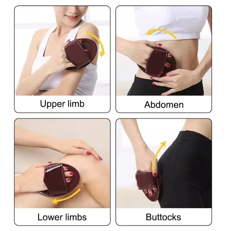 Brosse méridienne universelle en Silicone, outil de Massage des jambes, beauté du corps, cinq éléments, dragage, soins de santé, équipement de grattage