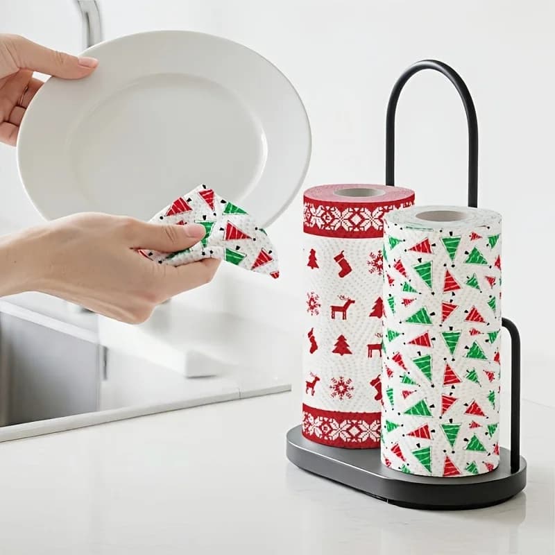 3/1 rouleaux de papier de cuisine de Noël