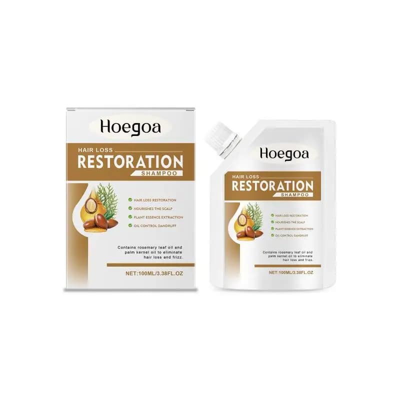 Shampoo fortifiant pour cheveux à base de plantes