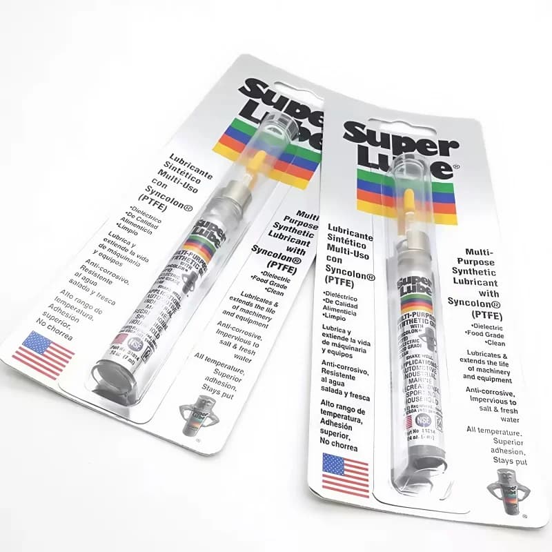 Huile synthétique multi-usages originale Super Lube 51010 PTFE pour graissage de précision des roulements