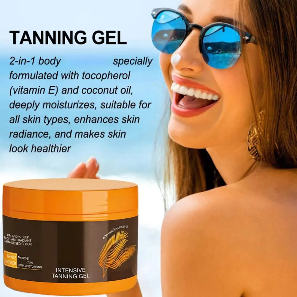 Gel de bronzage intensif