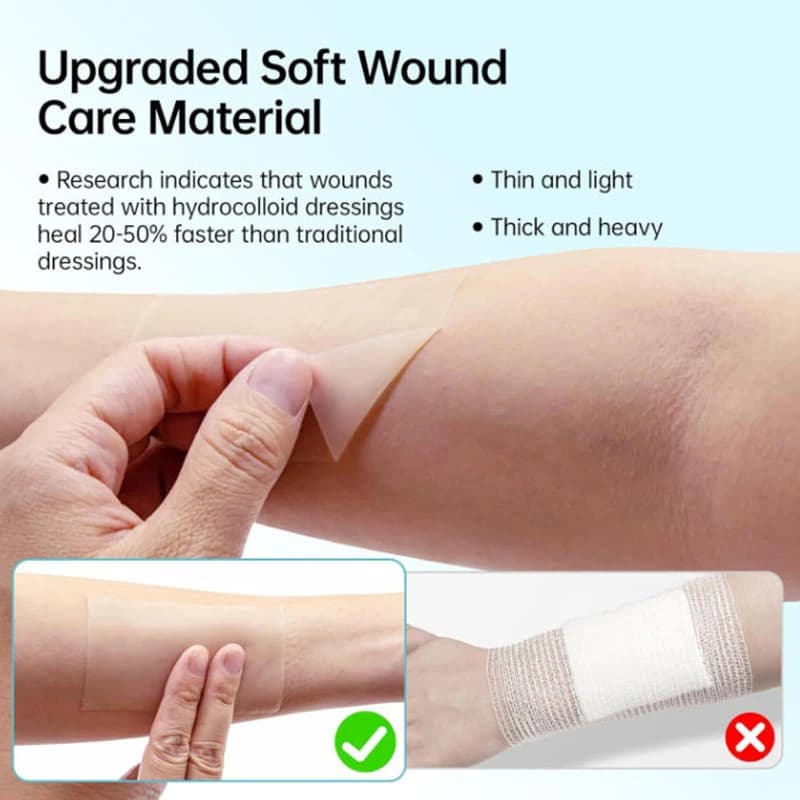 Super ! Rouleau d'hydrocolloïdes pour soins des plaies