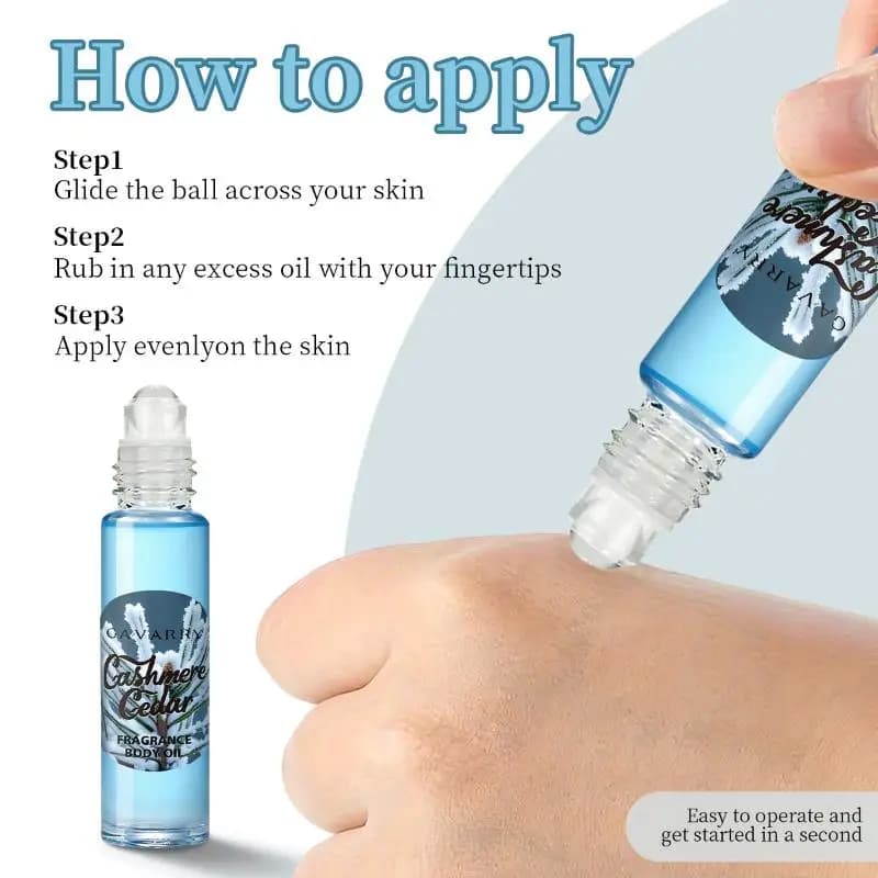 Huile parfumée roll-on sans alcool 10 ml