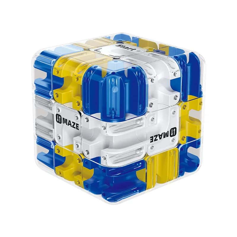 Cube magique roulant à billes 3D, labyrinthe pour enfants, jouet de fidélisation, pensée logique, soulagement du Stress, cadeau d'anniversaire éducatif