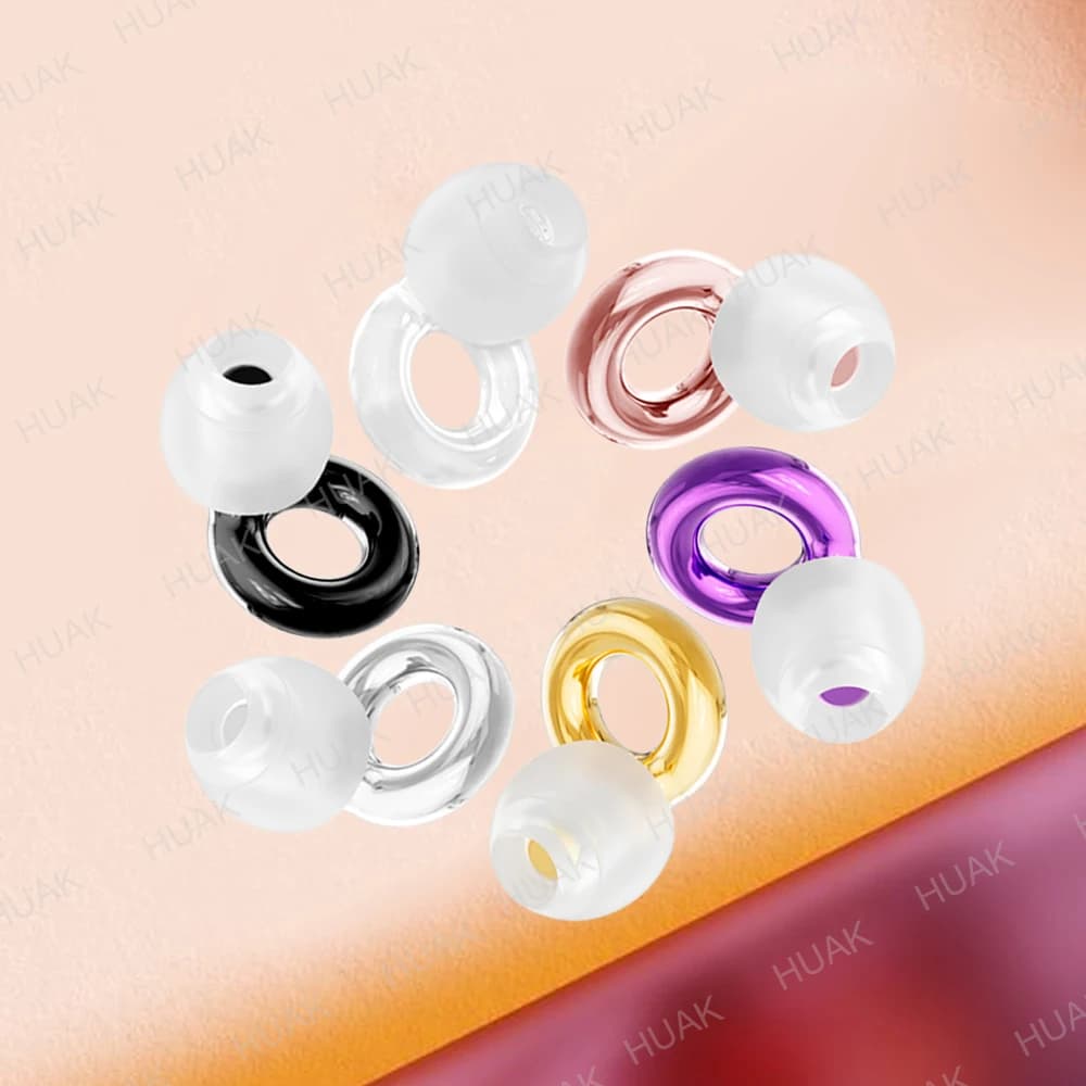 Bouchons d'oreilles Quiet 2 – Bouchons d'oreilles réutilisables pour concerts, sports, DJ – Bouchons d'oreilles (haute fidélité) – 4 tailles – Embouts d'oreilles en XS/S/M/L