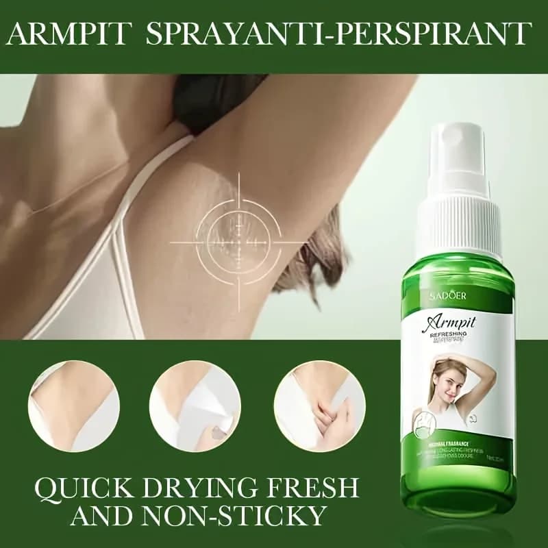 Spray corporel rafraîchissant longue durée