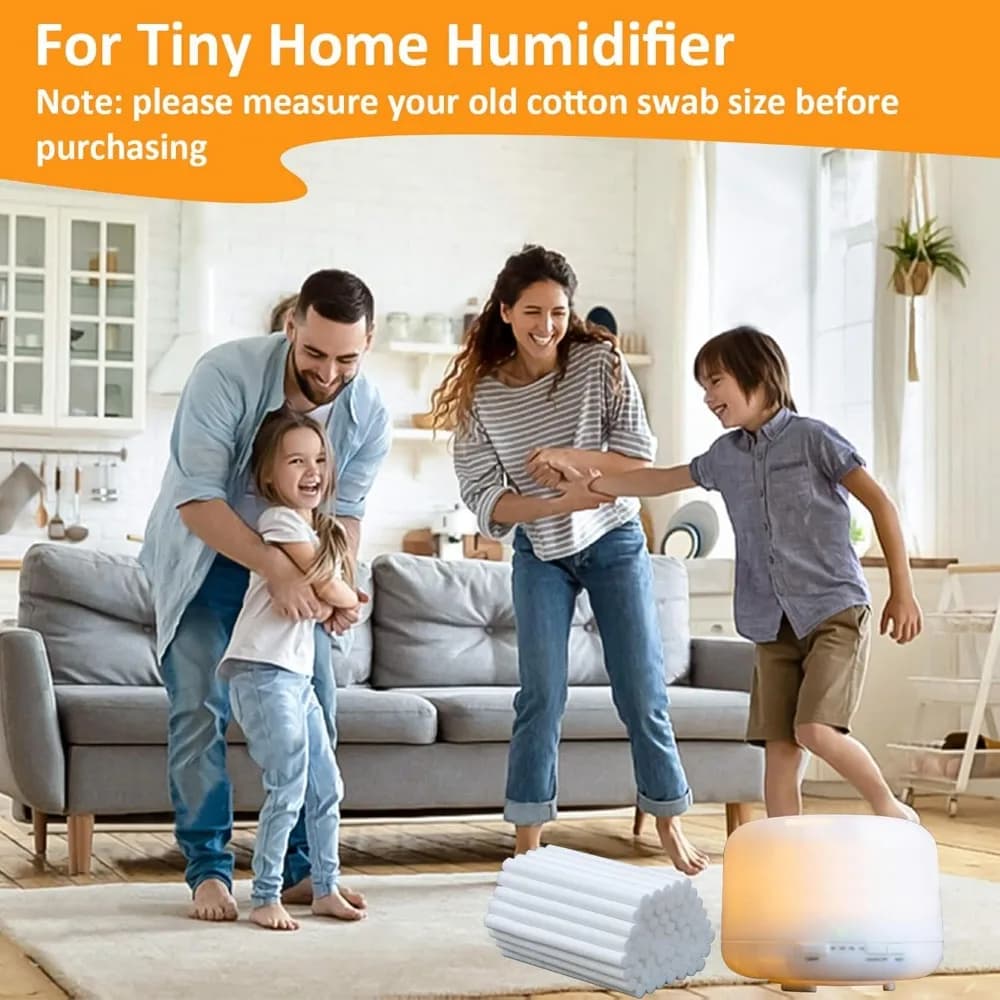 10 pièces humidificateur bâton filtre recharge 8X150MM filtre recharge bâtons mèches remplacement pour Portable personnel USB alimenté humidificateur