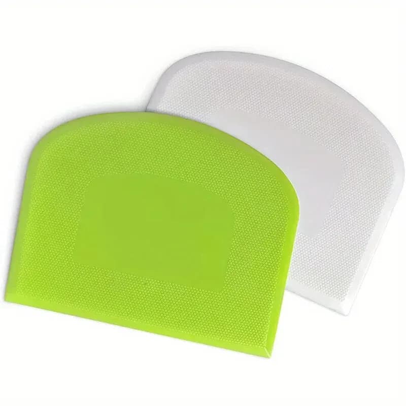 Spatule en plastique pour crème à gâteau, couteau à pâte, grattoir à poupée avec bord lisse, outils de cuisson, 1 pièce