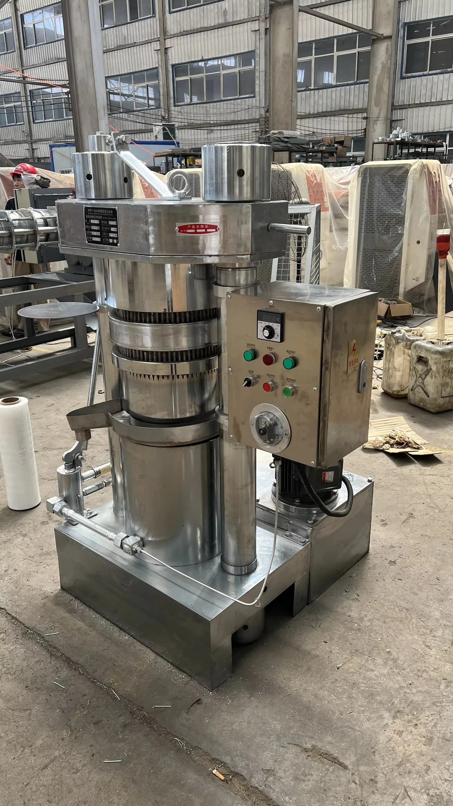 Presse à huile hydraulique Machine sésame beurre de cacao noix de coco avocat huile Extraction cacahuète linse presse à huile Machine