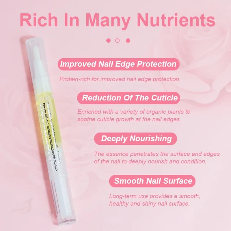 40 pièces stylo à huile pour cuticules d'ongle 15 stylo à huile nourrissant pour odeur traitement des ongles revitalisant n nourrir manucure ensemble de produits de soin des ongles