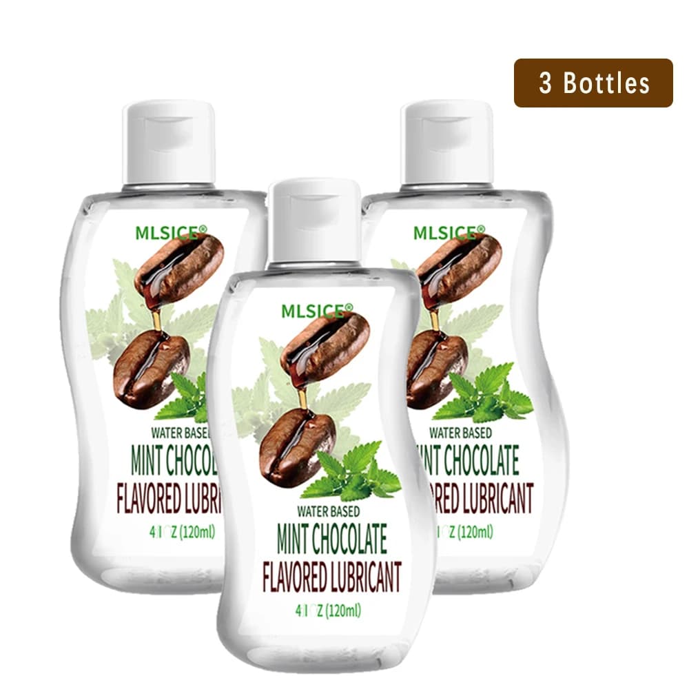 4 Options de lubrifiant sexuel à saveur de chocolat pour le corps, pour Couples, hommes et femmes, 120ml par bouteille