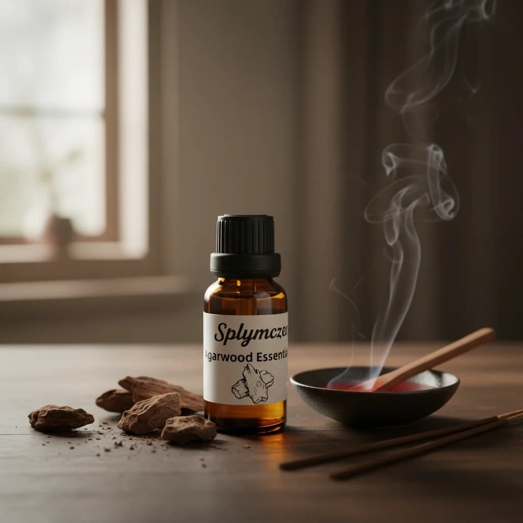 Huile Essentielle Végétale Pure et Naturelle : Lotus Bleu, Oud, Neem, Armoise – Huile Parfumée pour Diffuseur, Arôme d'Intérieur, Fabrication de Savons et Bougies DIY