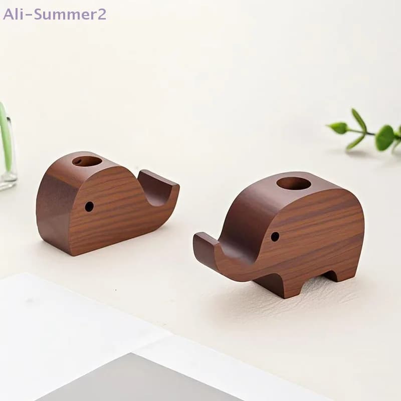 {MX} Diffuseur en bois en forme de Lion/éléphant/balète mignon