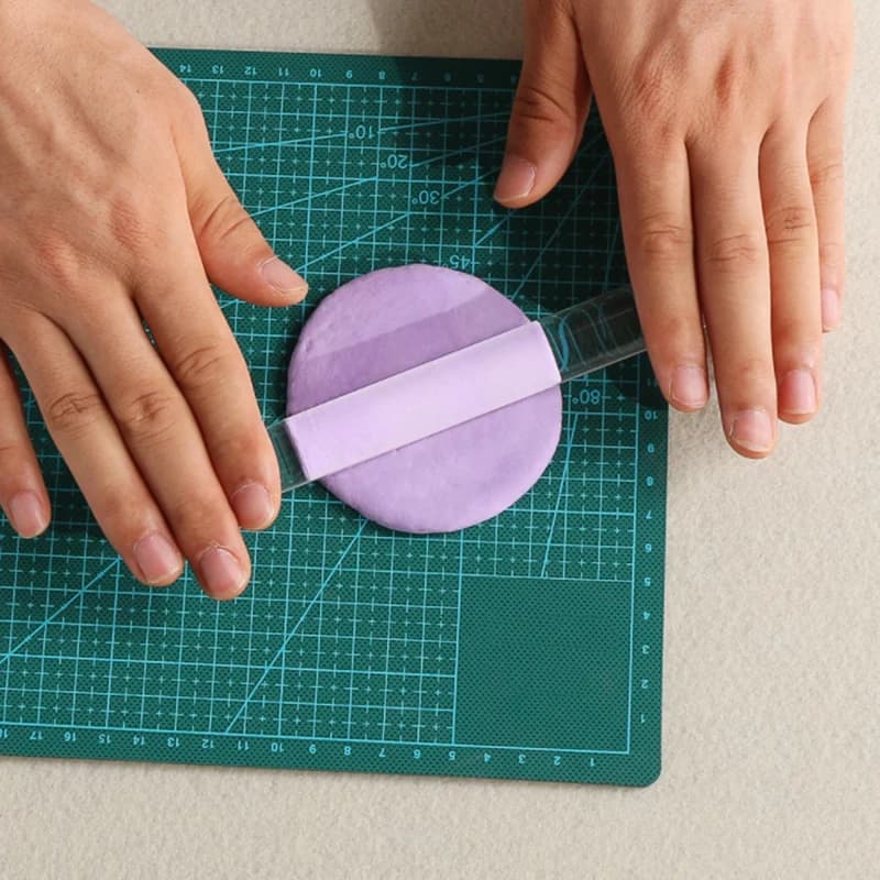 Rouleau d'argile de poterie transparente solide