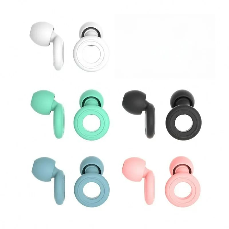 Bouchons d'oreilles anti-bruit pour dormir en boucle, protection auditive pour enfants, étanches, en silicone, pour la natation, 2026