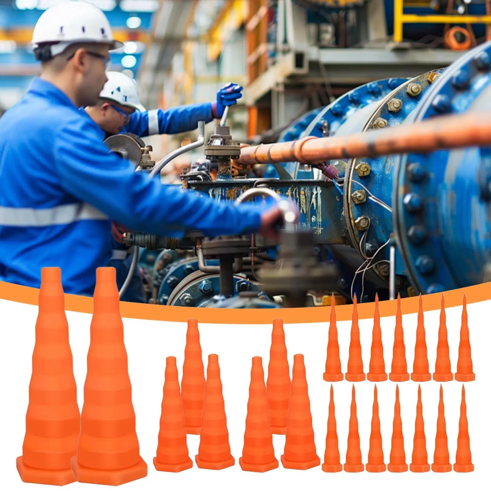 Bouchons hydrauliques en silicone résistants à l'huile