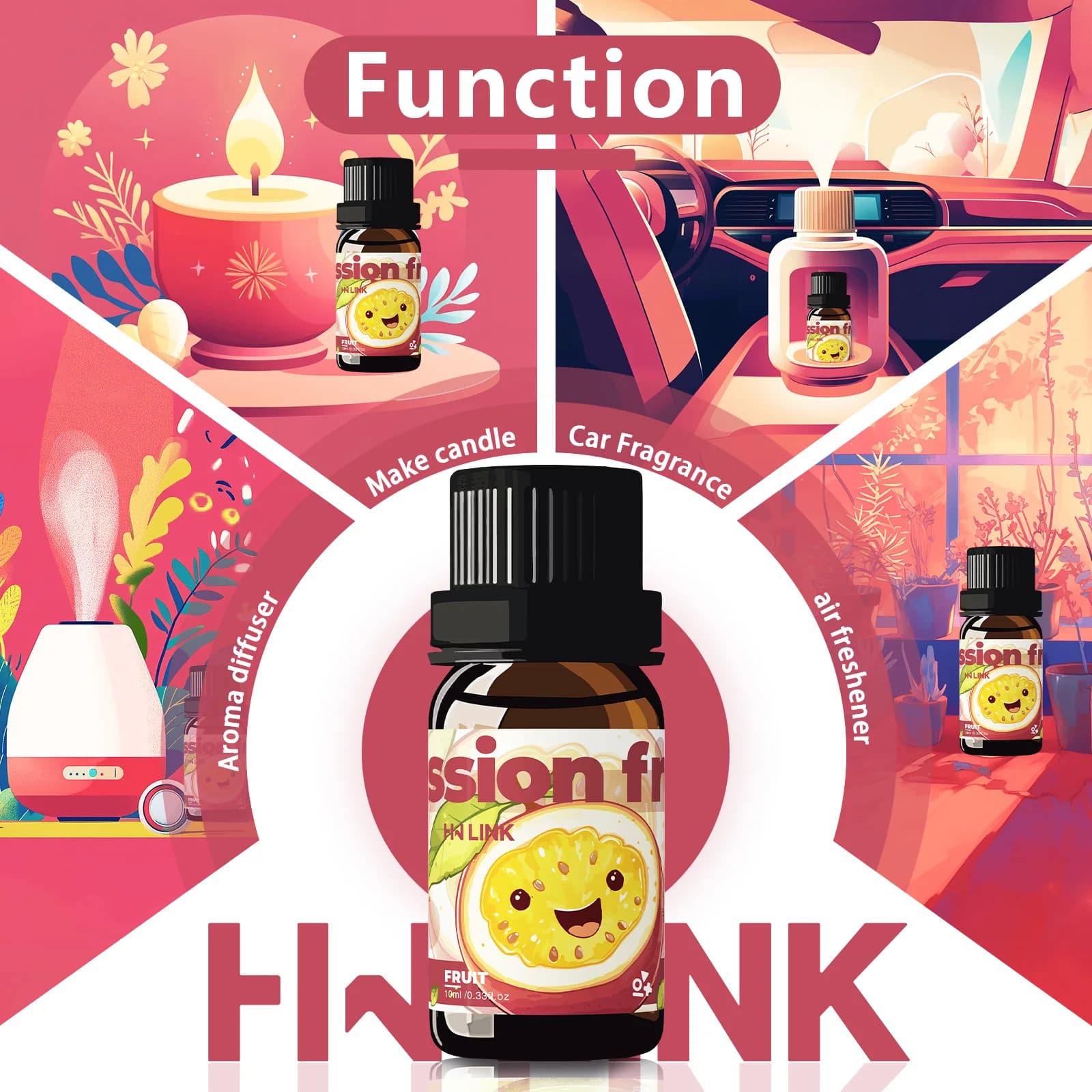 Huile essentielle de Passion Fruit 10ml