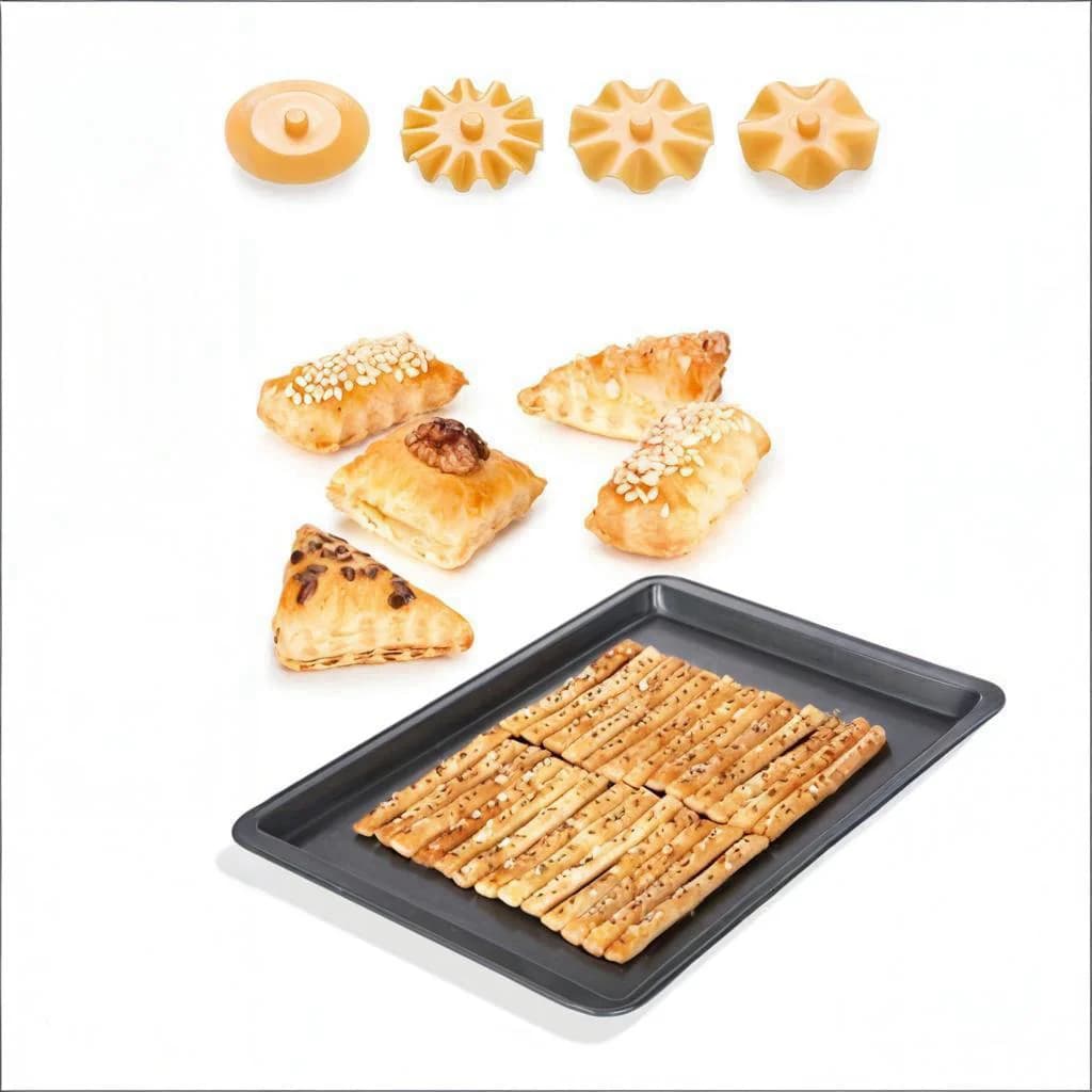 1 pièce Rouleau de découpe manuel pour biscuits, pâte, pizza, pâtisserie, croûte de tarte, avec lame de coupe ronde et roue de découpe circulaire, outil de cuisine