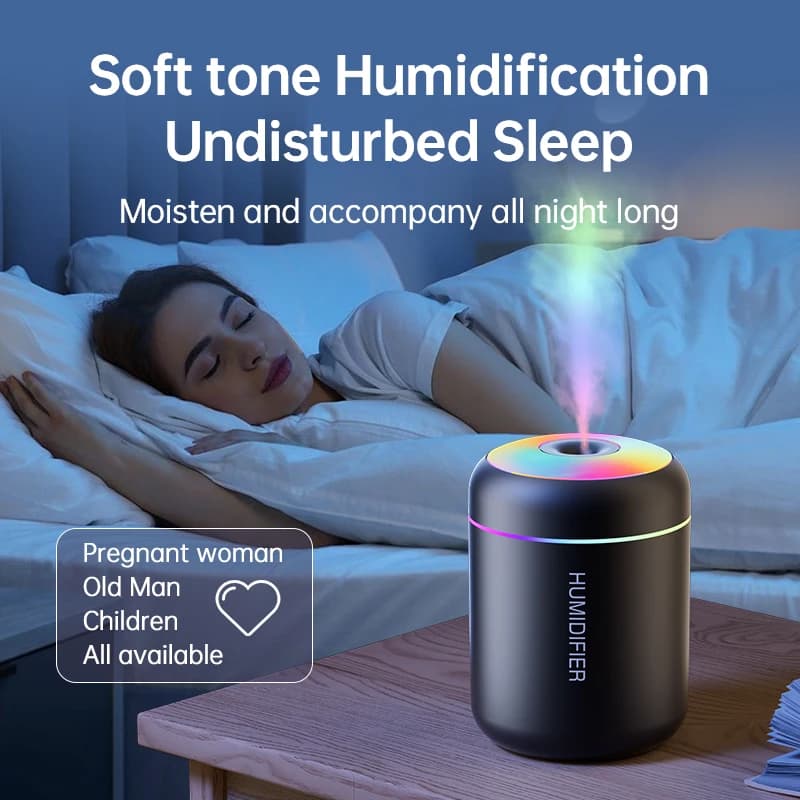 Mini humidificateur d'air électrique USB 180ML