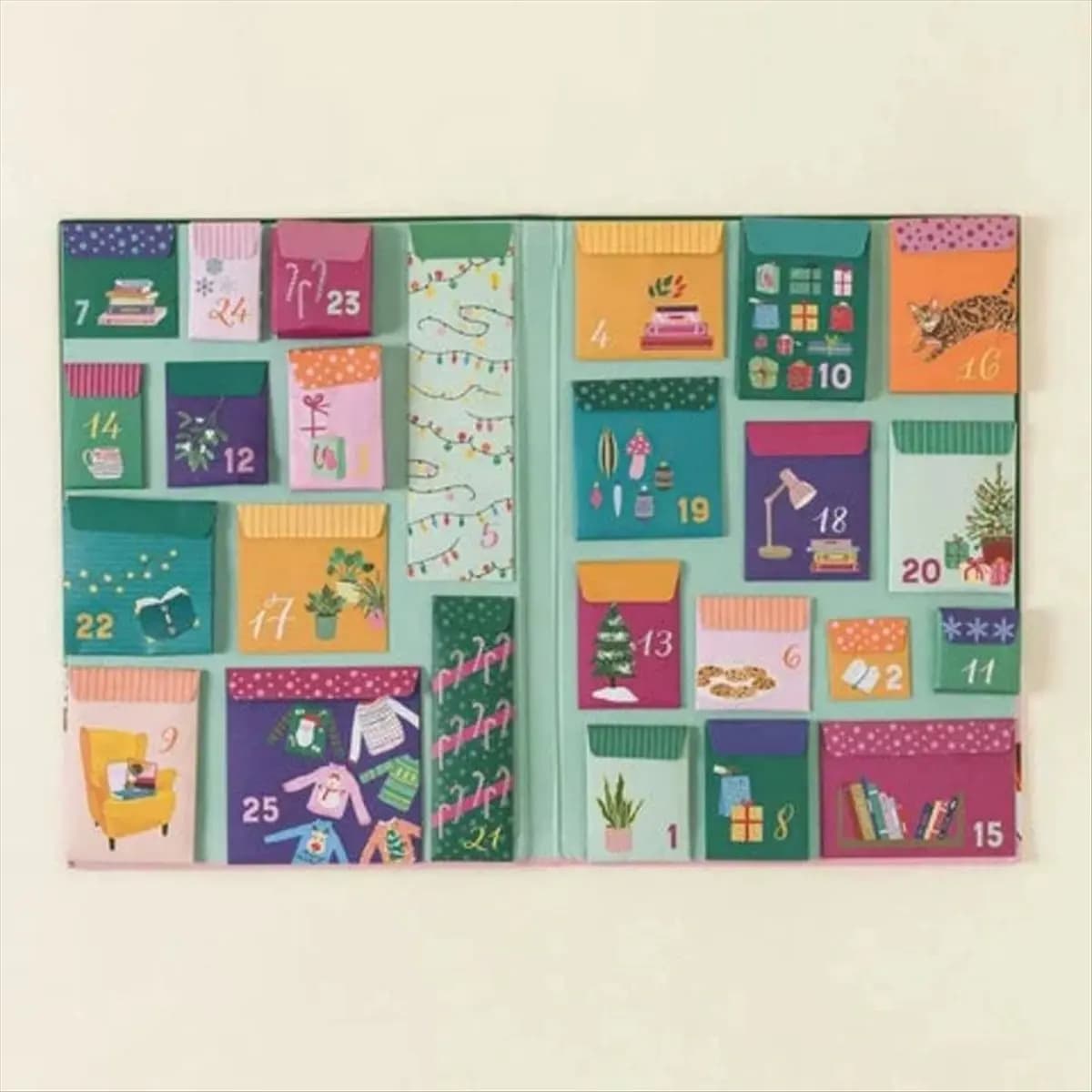 Cadeaux de Noël créatifs Calendrier de l'Avent pour les amateurs de livres Amoureux du livre