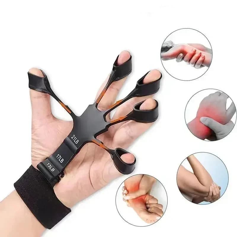 Entraîneur de doigts en silicone à 5 doigts