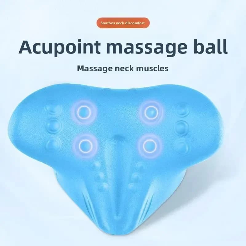 Colonne cervicale extensible cou épaule relaxant Relaxation musculaire cervicale épaule Massage oreiller colonne vertébrale Correction cou masseur