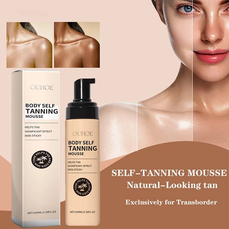Mousse corporelle de bronzage d'été 100ml