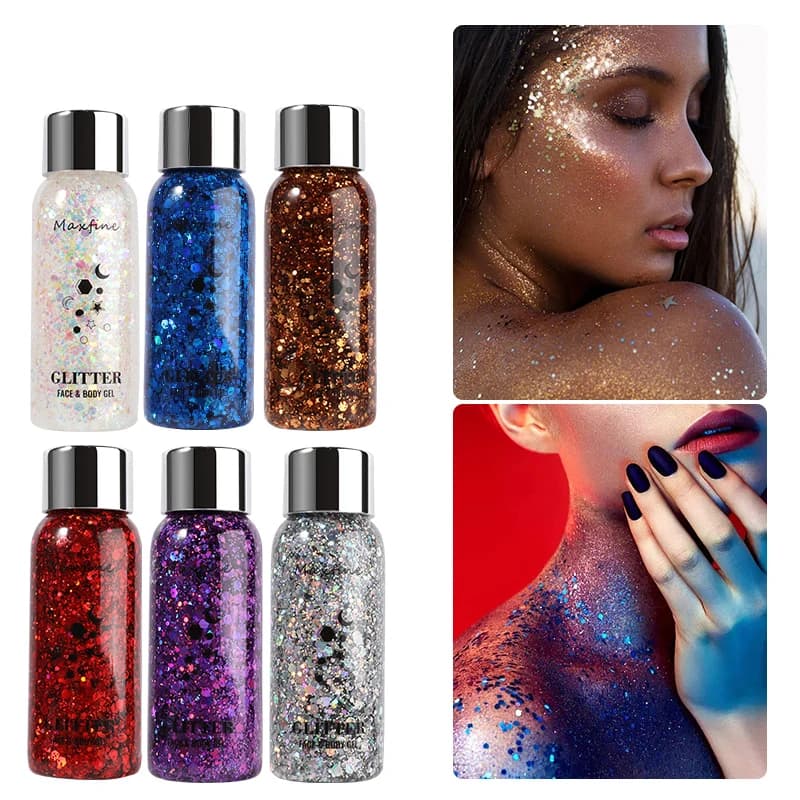 Paillettes pour les yeux