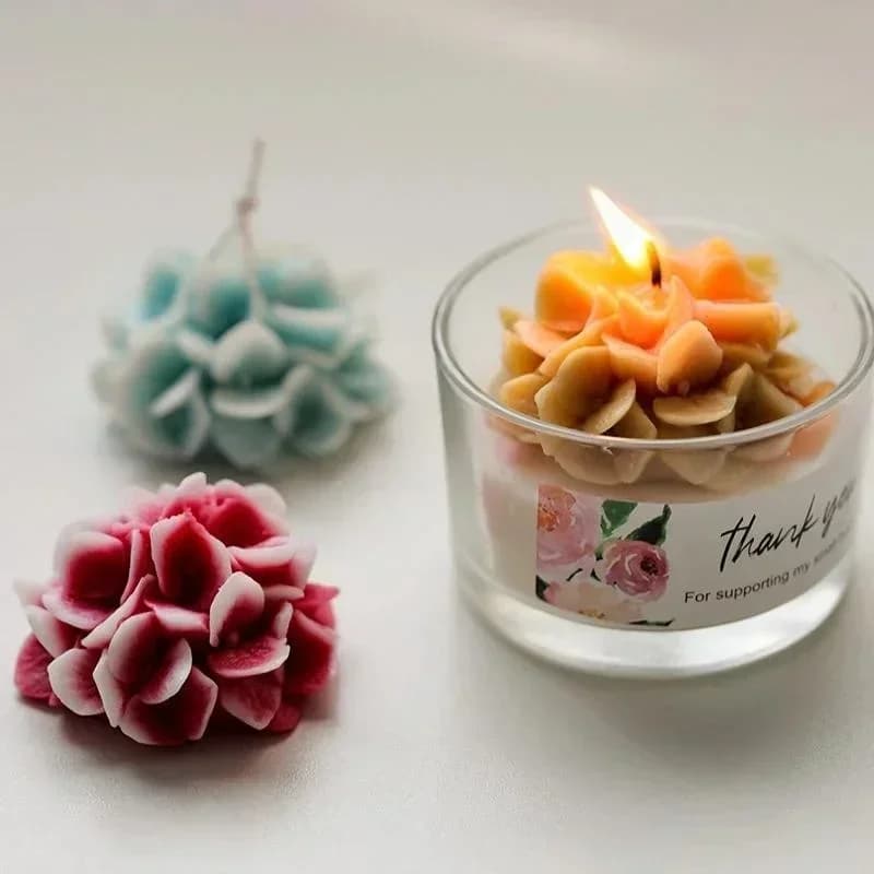 Moule à fleurs d'hortensia
