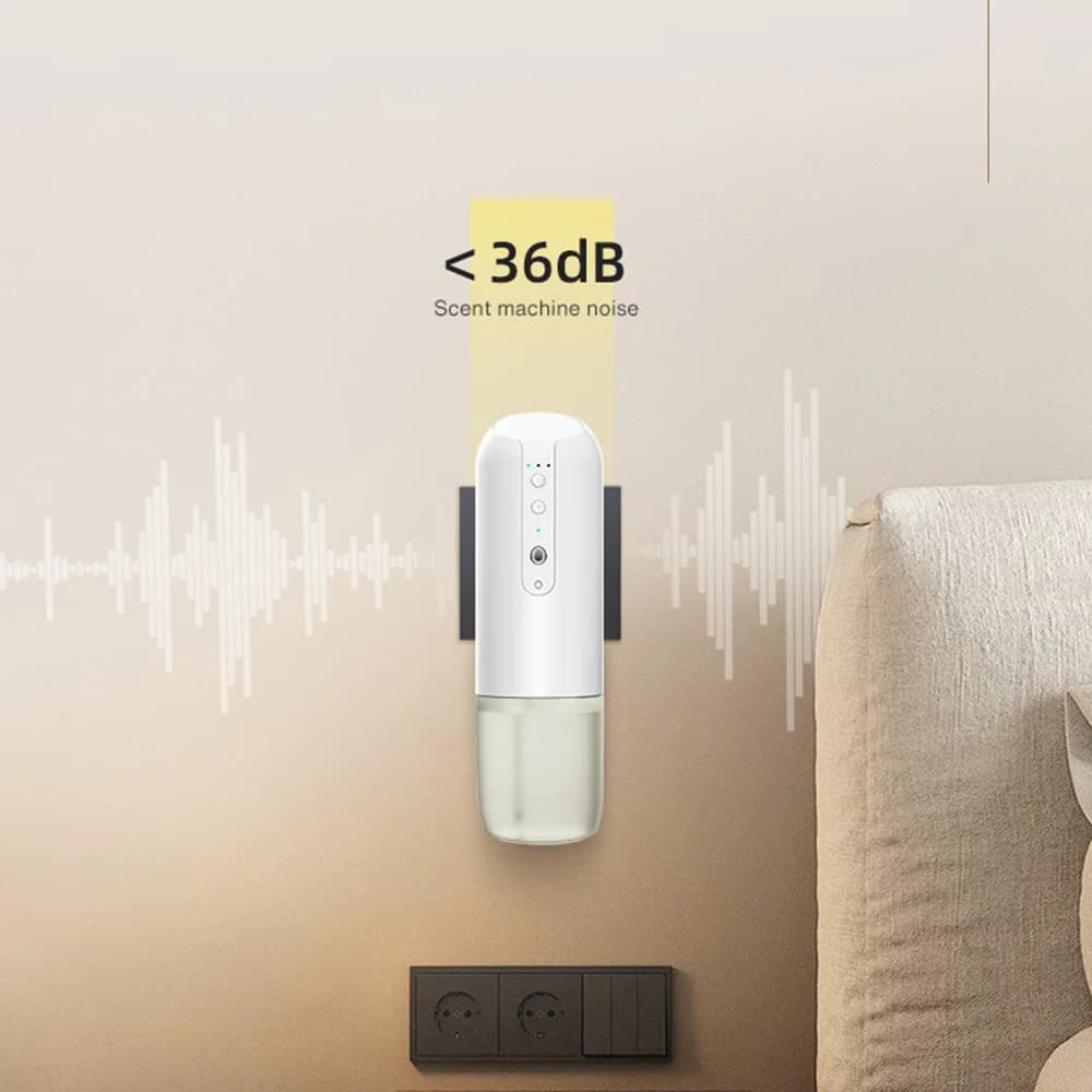 Diffuseur d'air intelligent automatique TEABLUM 100m³, diffuseur de parfum pour hôtel, maison et toilettes, diffuseur de parfum 150ml