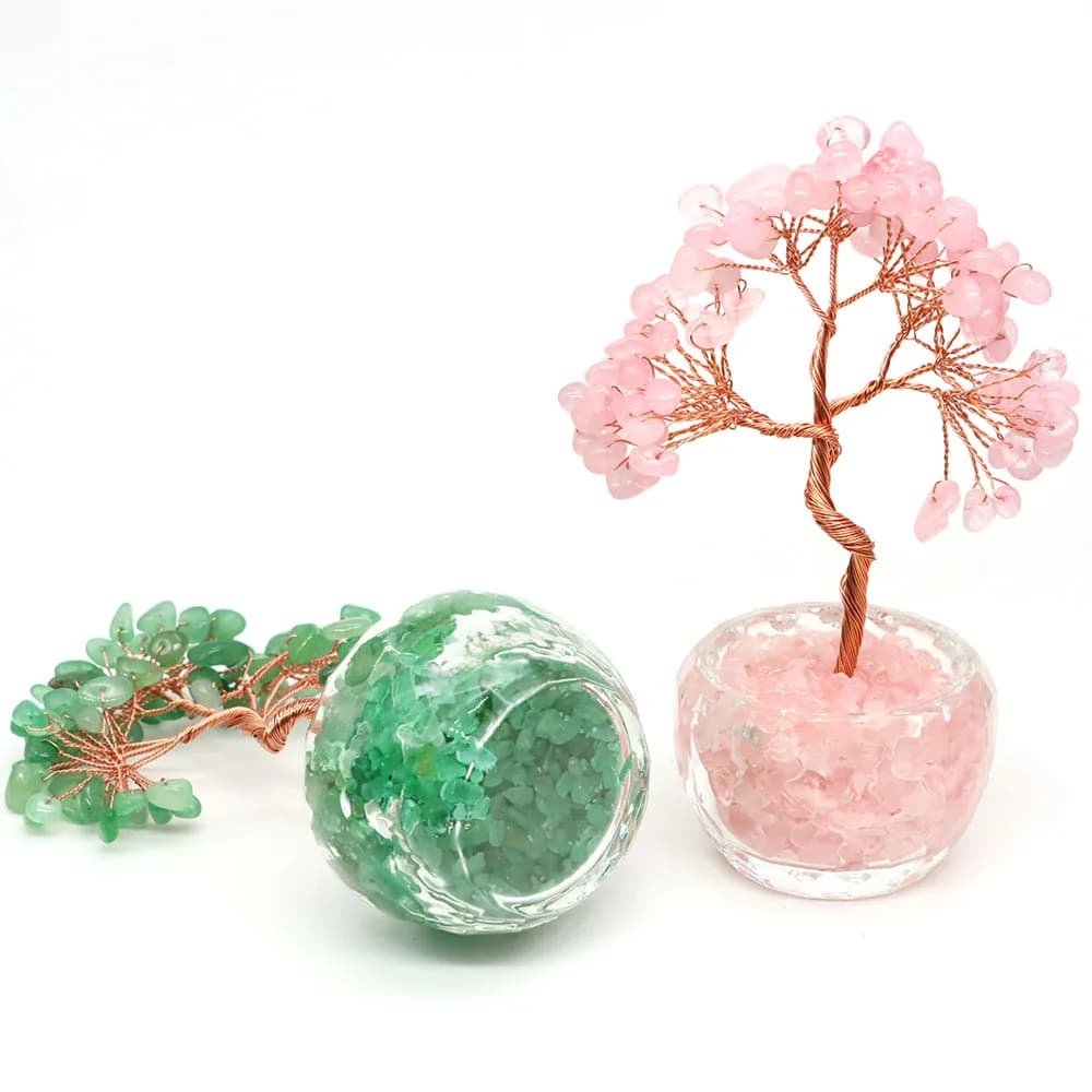 Arbre à Monnaie en Cristal Naturel