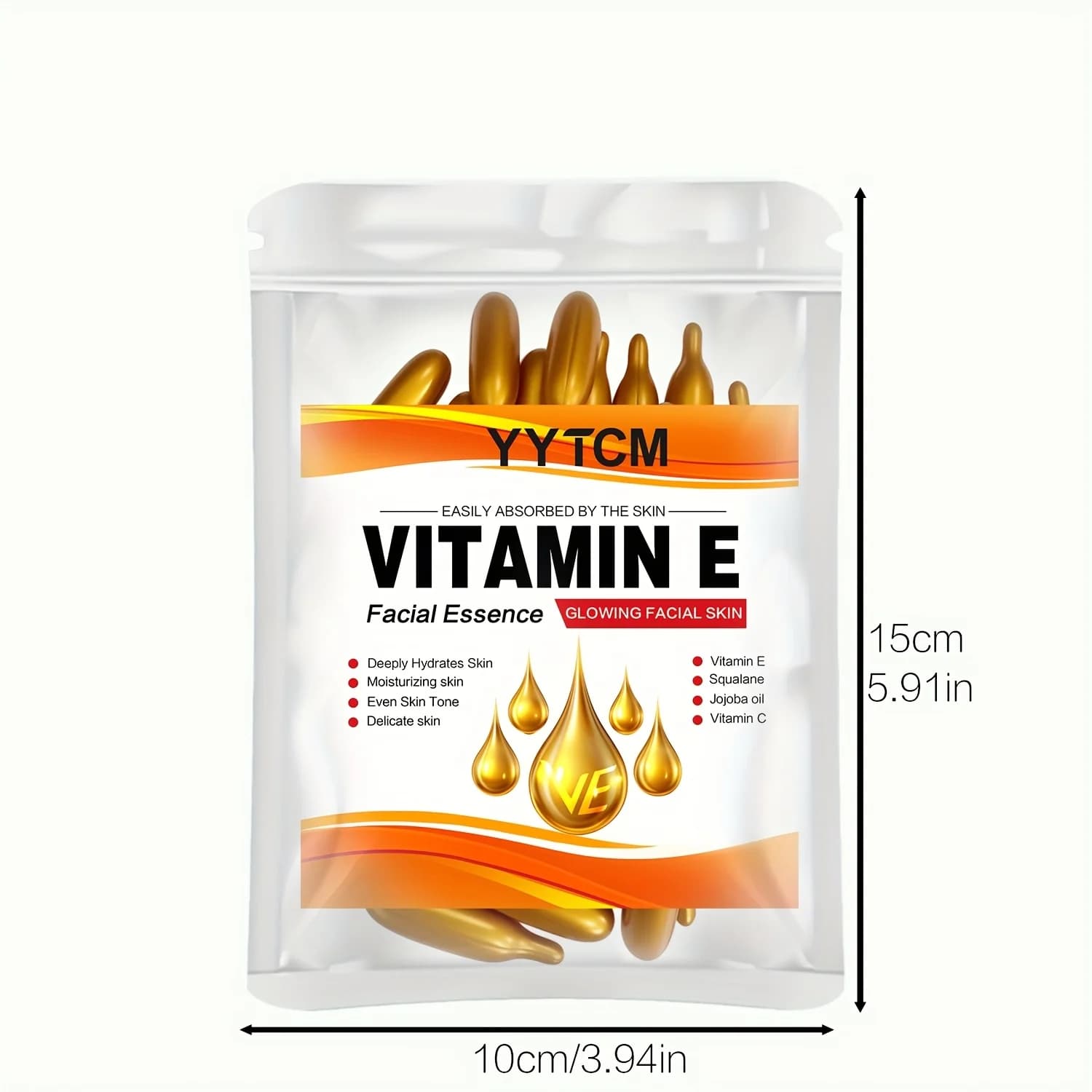 Essence en capsules hydratante en profondeur à la vitamine E