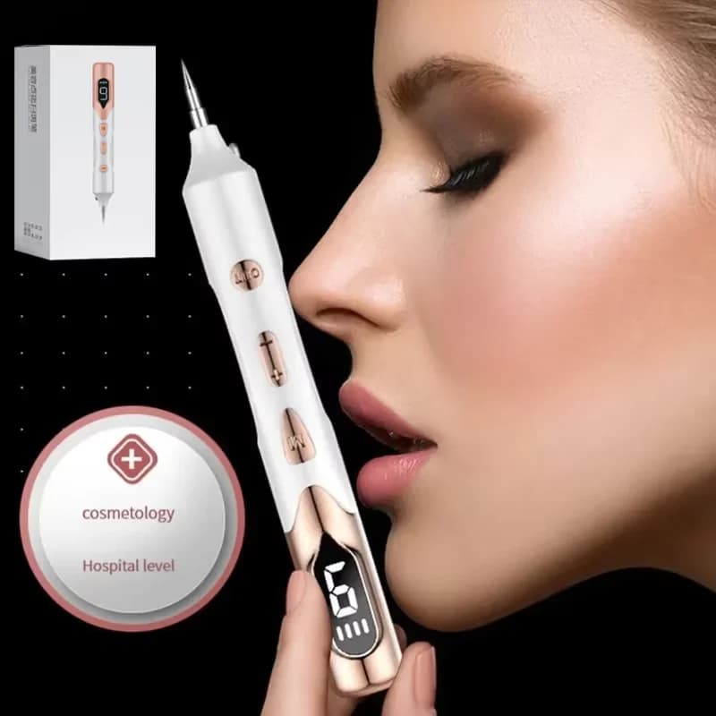 Stylo Cosmétique Laser à Micro-Aiguilles Électriques, Technologie de Satisfaction Lonisée, pour la Maison et la miles