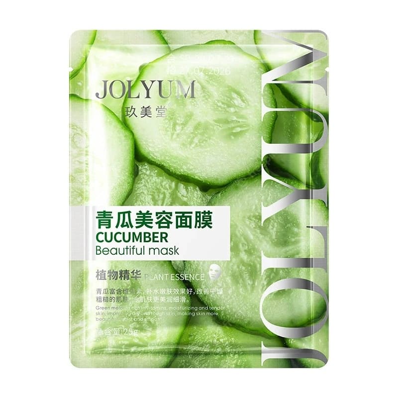 Masque facial hydratant aux fruits, 5 pièces, soins de la peau, blanchissant, hydratant, anti-âge, masques pour le visage