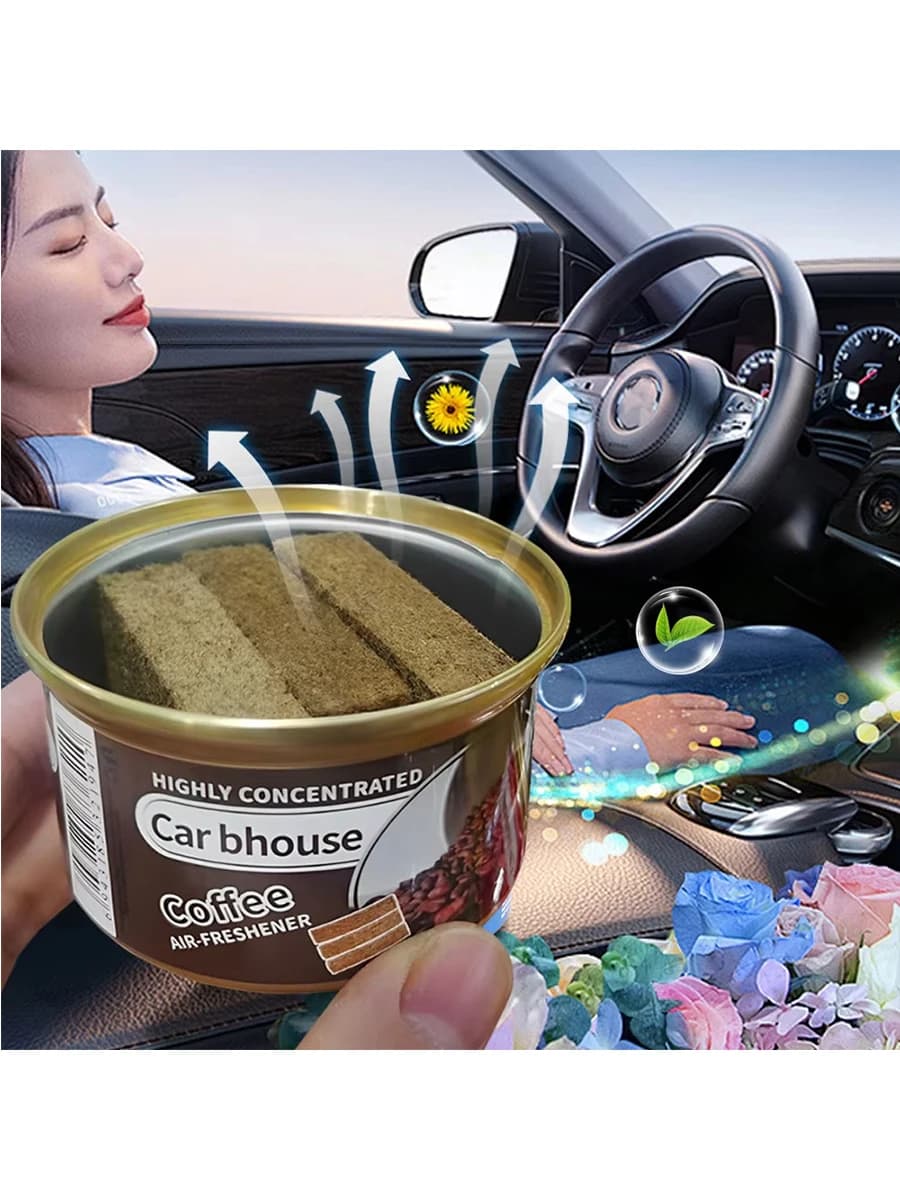 Diffuseur d'arômes de voiture haut de gamme, petit bidon de parfum en bois, parfum de voiture, parfum de voiture, baume de voiture, ornement de voiture