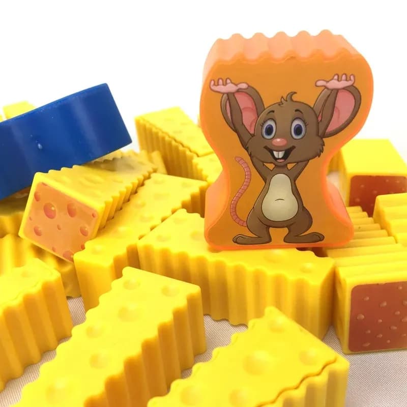 Jouets interactifs créatifs pour enfants, souris folle, tour de fromage empilée, jeu de société, fête en famille, Arches, jouets empilés pour garçons et filles