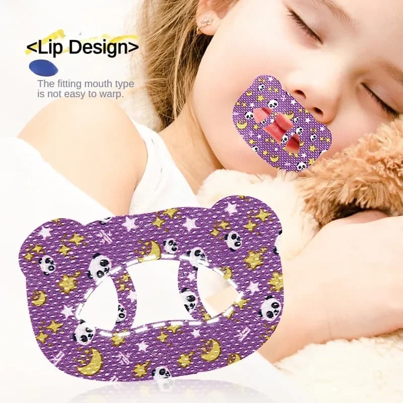 Autocollants Anti-ronflement pour enfants et adultes, 30 pièces, sommeil nocturne, lèvre, nez, amélioration de la respiration, Patch correcteur de bouche, bande d'orthèse
