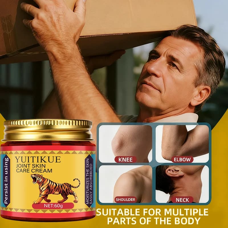 YUITIKUE Crème de Soin de la Peau articulaire 60g - Massage multi-parties pour les genoux, les coudes, les épaules et le cou, hydrate et détend le corps et l'esprit