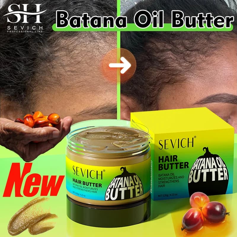 SEVICH 4.23oz huile de Batana beurre 120g huile de Batana Pure pour la croissance des cheveux traitement de la perte de cheveux Anti-rupture masque capillaire pour hommes et femmes