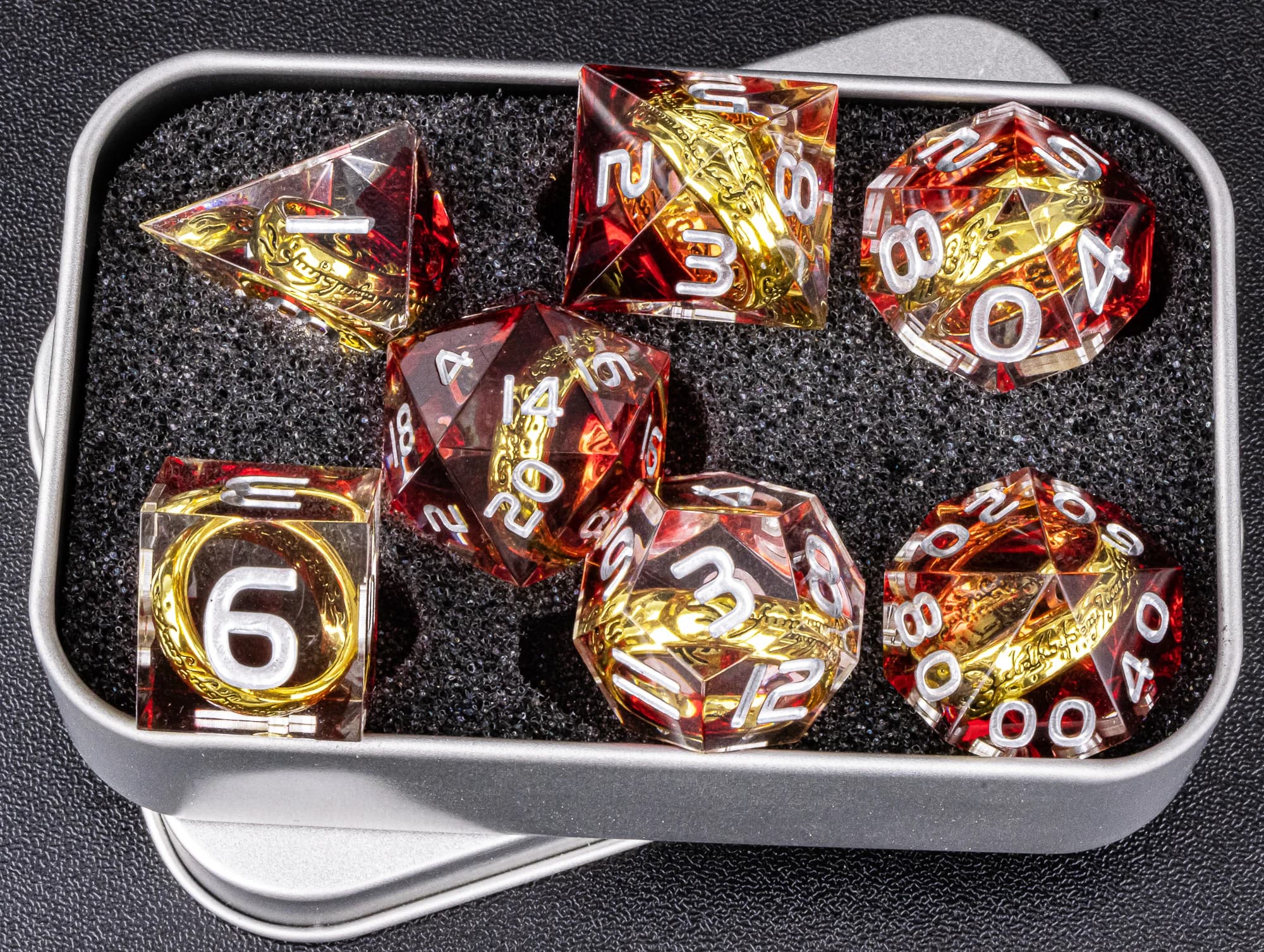 Dés de jeu Magic Lord Rings DND