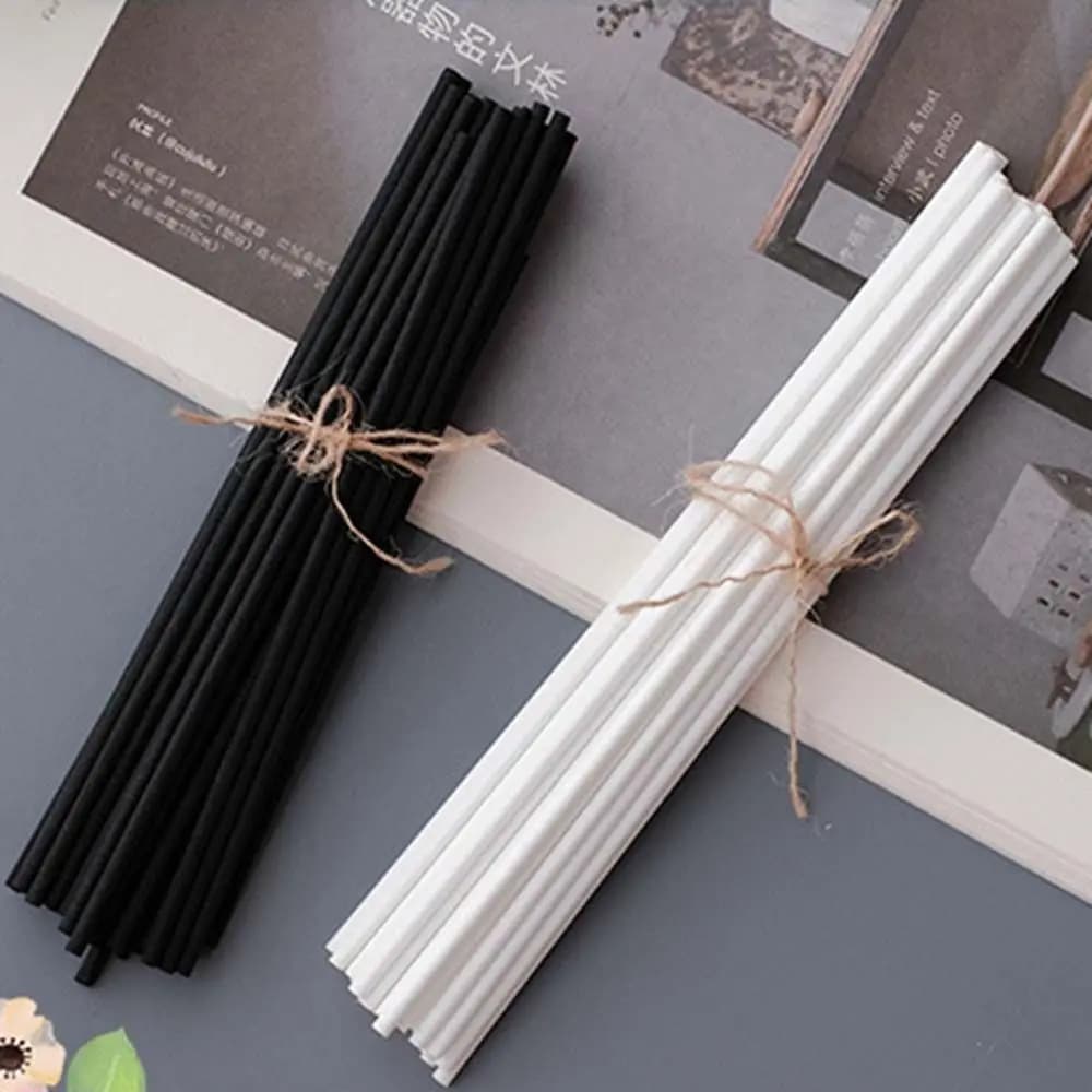 Diffuseur de parfum pour la maison, 50 pièces, bâtons en fibre, aromathérapie, nouveau, volatile, décoration