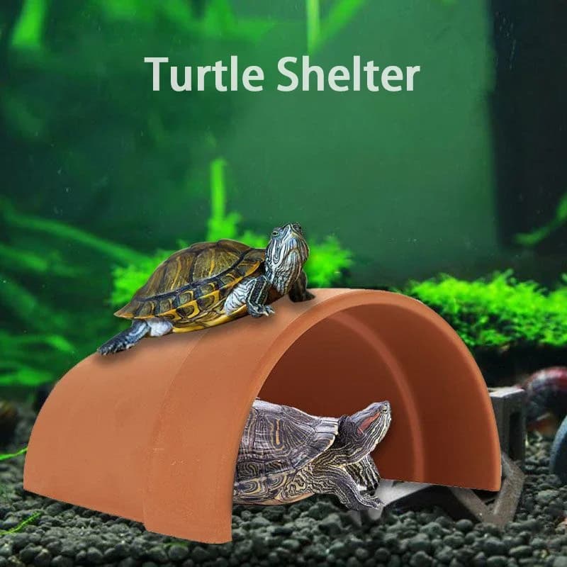 Tortue Dodge carrelage grotte Reptile abri Sundeck escalade colline aménagement paysager céramique Aquarium décoration poissons crevettes abri maison