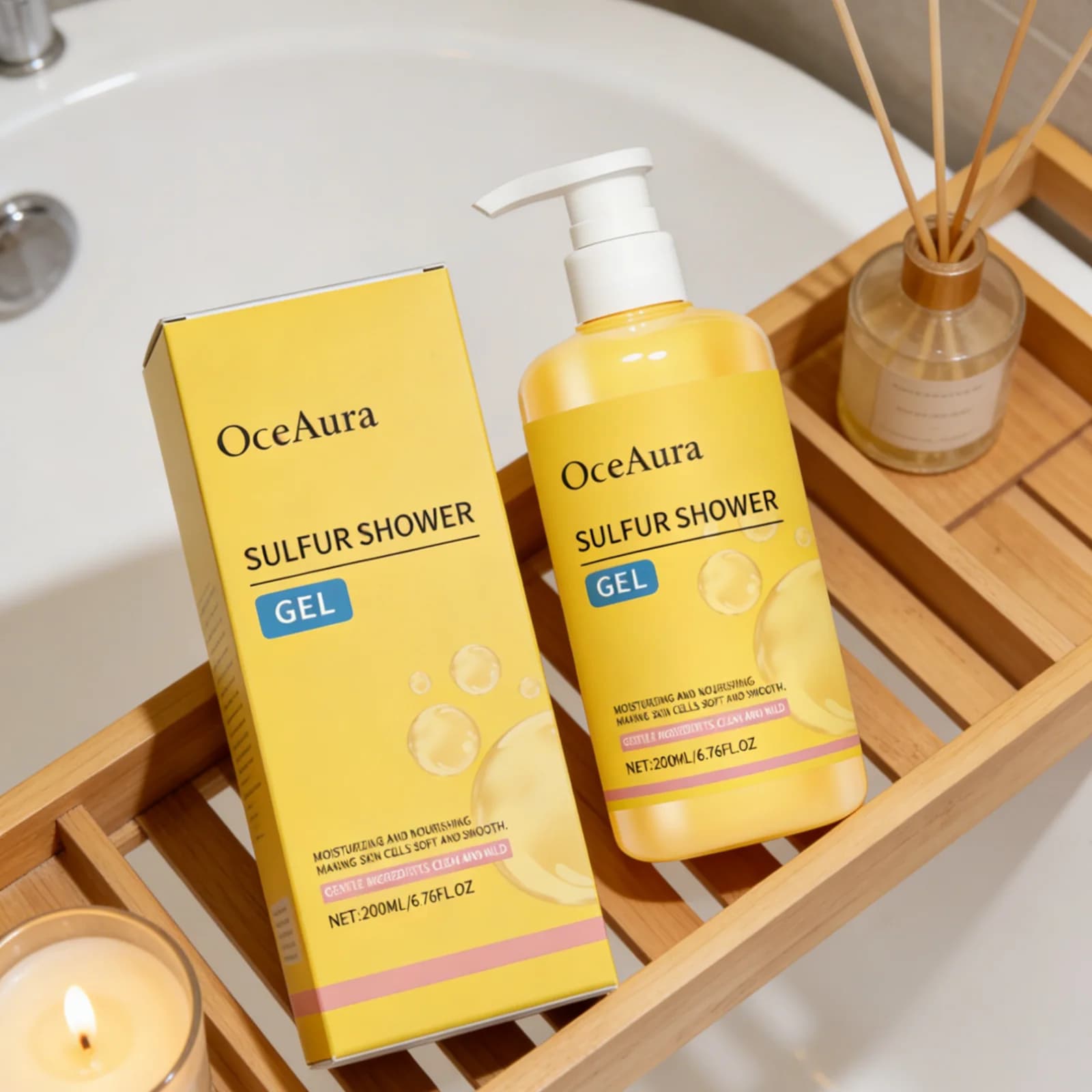Gel douche au soufre OceAura