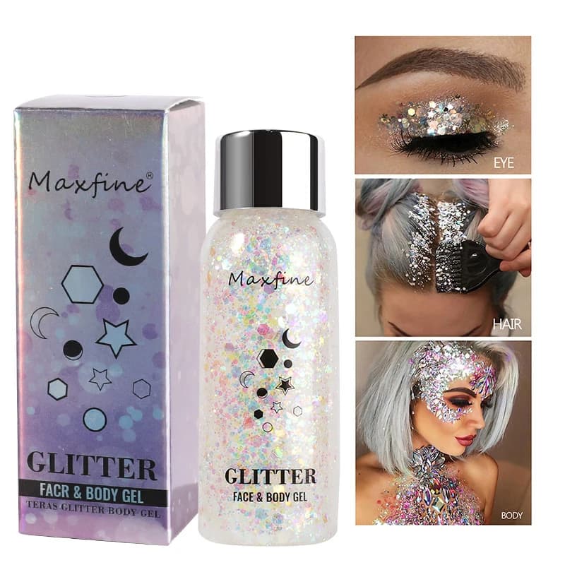 Paillettes pour les yeux