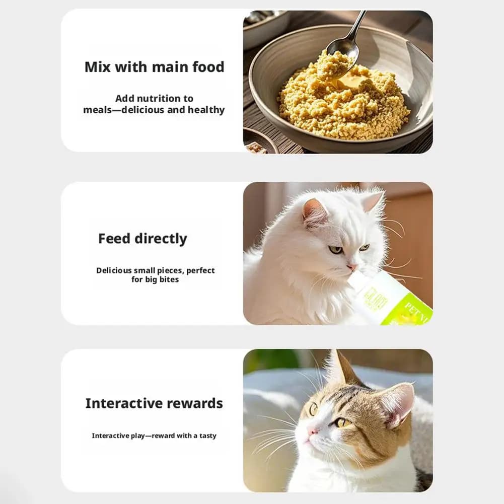 Pâte nutritionnelle pour chats contre les boules de poils avec herbe d'orge et taurine – Soutien digestif sain, formule pour un pelage brillant, sans sucre, sûre