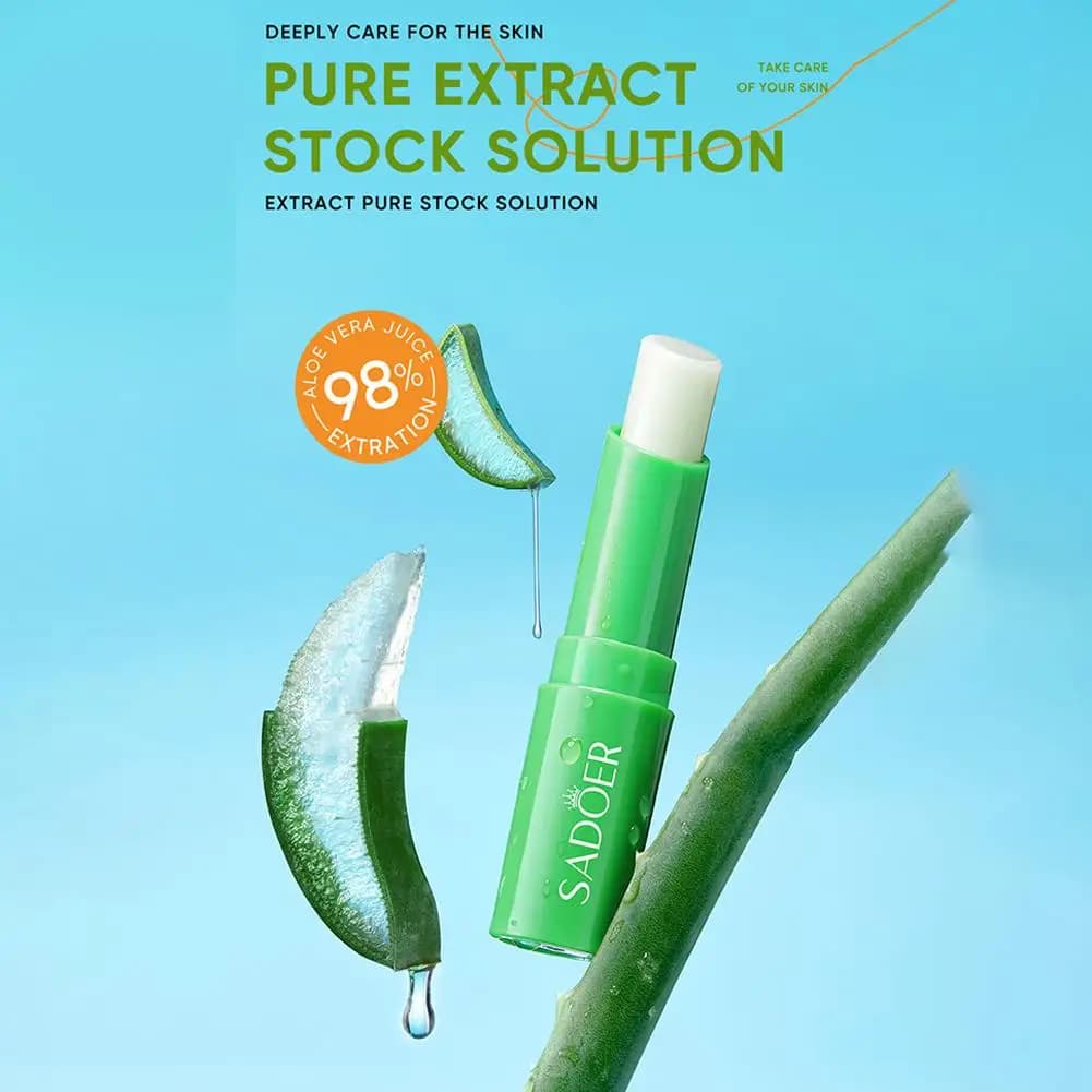 Baume à lèvres à l'aloe vera et noix de coco, hydratant, Anti-fissuration, réparation hydratante, nourrissant, produits de soins pour la peau