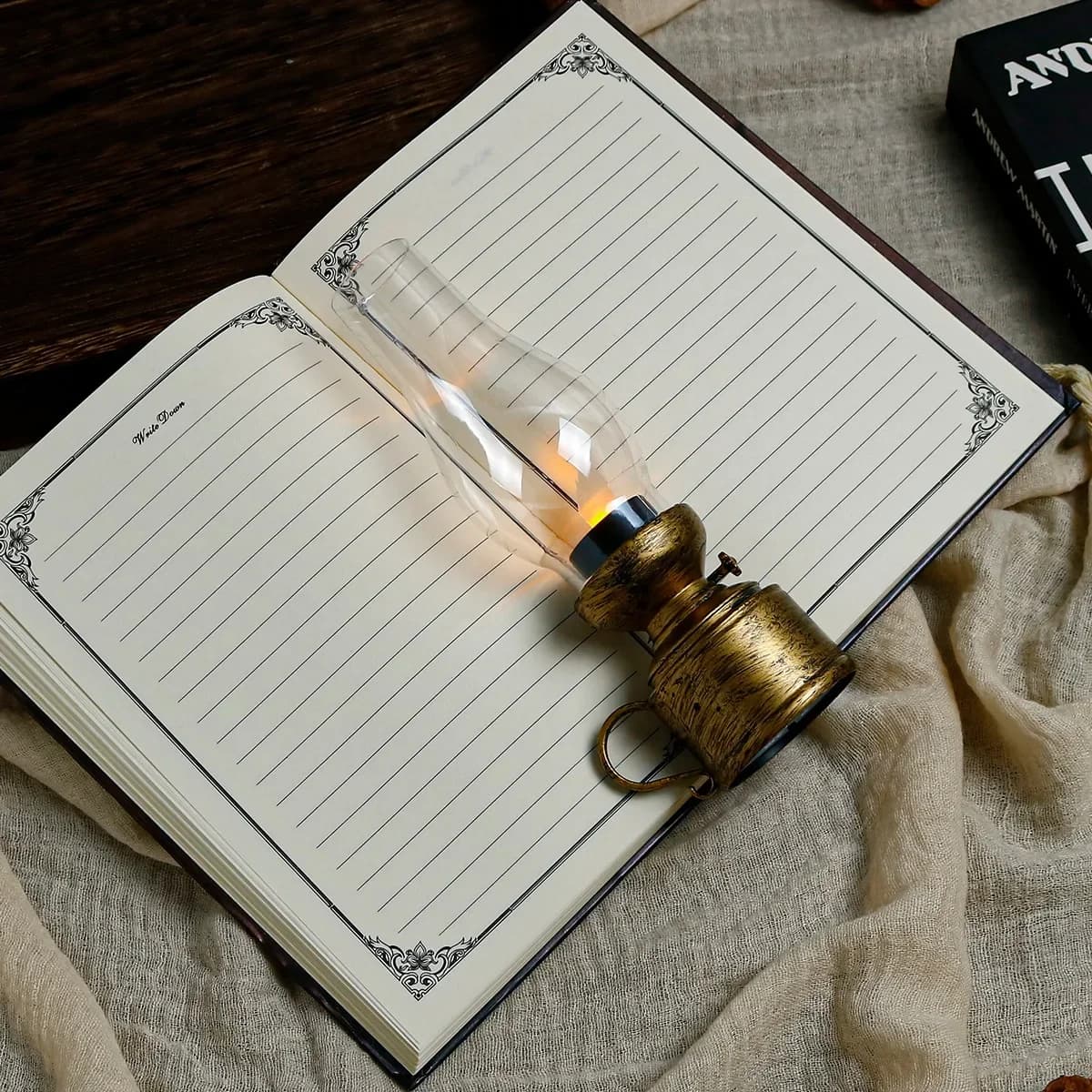 Lanterne LED suspendue au Design rétro