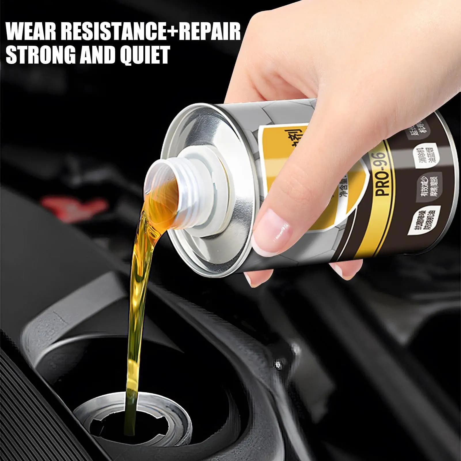 Additif pour huile moteur 60 ml, traitements anti-friction, protection contre l'usure pour voitures, camions, SUV, motos, entretien des performances