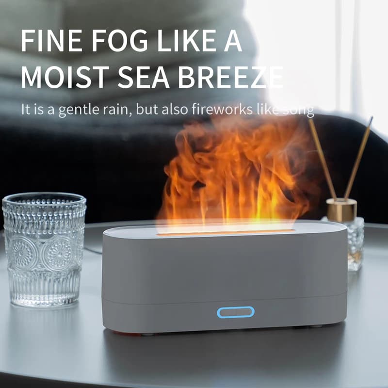 Humidificateur diffuseur de flamme 160ml