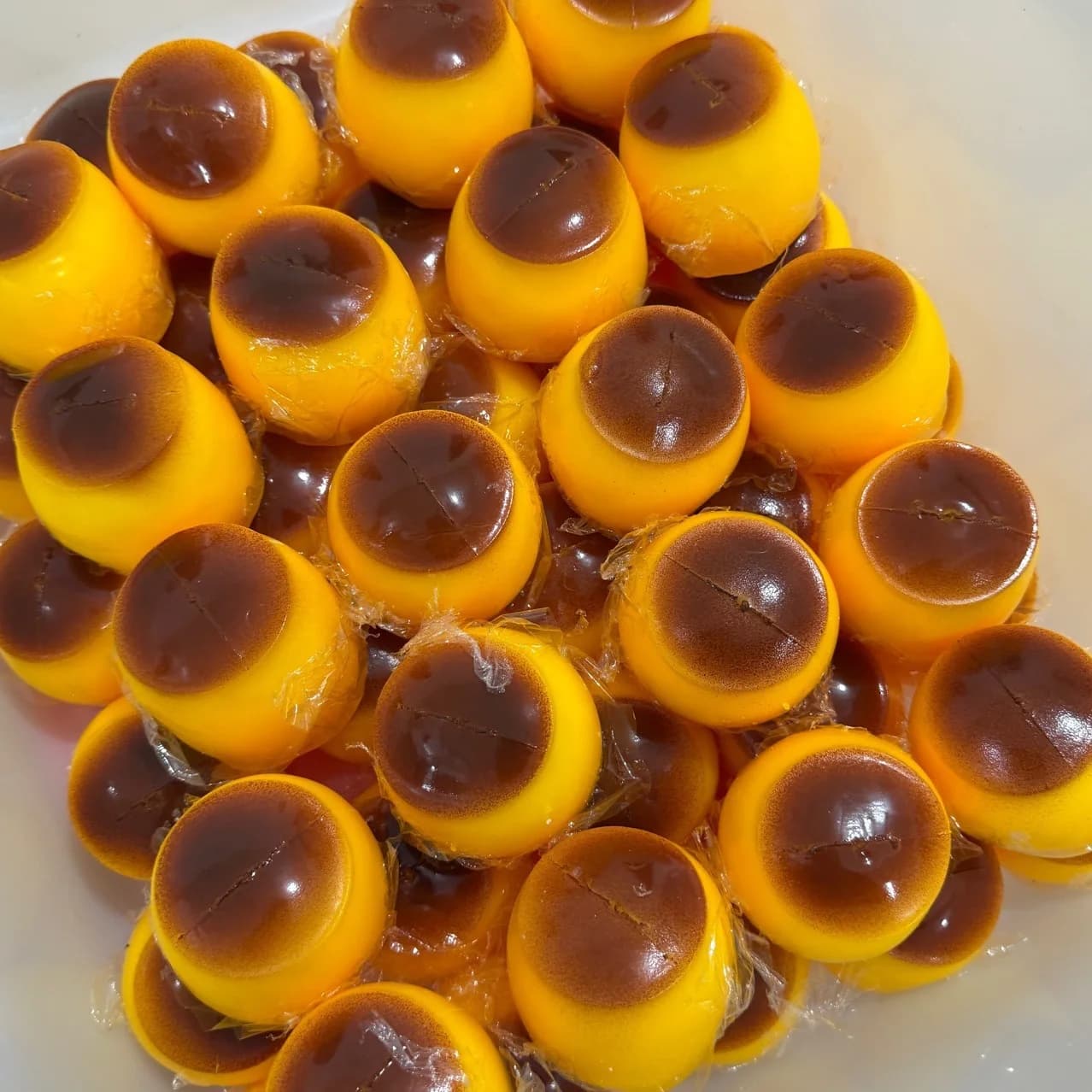 Jouet à presser ASMR Caramel Pudding Crunchy